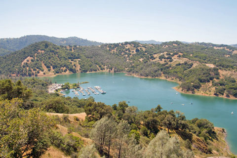 Lake Sonoma Marina,  California